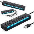 Hub USB 3.0 – 7 portów z przełącznikami